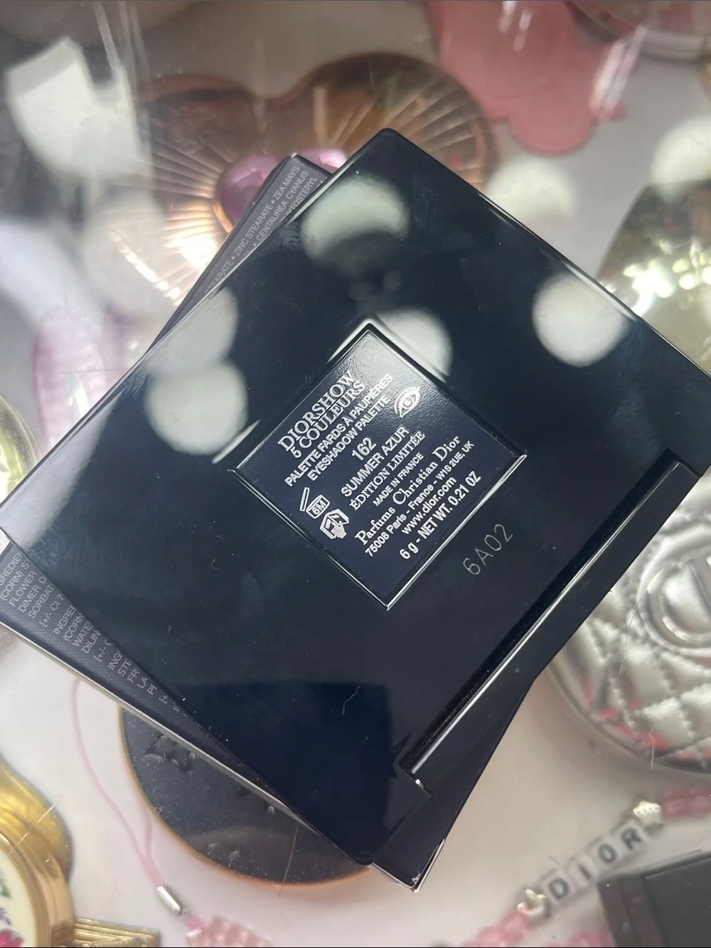 Dior summer Azur eyeshadow palette